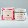 FACE SCRUB for Sensitive/Mature Skin - Organic Vegan Milk Thistle Rosemary