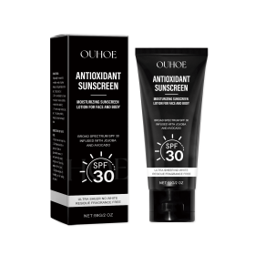 OUHOE Face And Protection Cream, Lightweight Formula Double Protection Moisturizing Moisturizing Summer Outdoor Protection Cream Loss