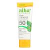 Alba Botanica - Sunscreen Lotion Mineral Formula Spf 50 - 1 Each-3 Fluid Ounces