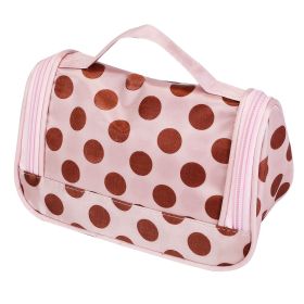 Travel Makeup Bag Portable Cosmetic Organizer with Cosmetic Mirror Waterproof Toiletry Wash Bag for Women Travel Dating