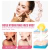 Jaysuing Rose Face Toner, Hydrating Refreshing Oil Control Fade Spots Toner