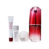 SHISEIDO - Ultimate Hydrating Glow Set: Ultimune Power Infusing Concentrate 30ml + Moisturizing Gel Cream 10ml + Eye Con...999980 4pcs