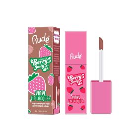 RUDE Berry Juicy Vinyl Lip Lacquer (Option: Chocolate Covered)