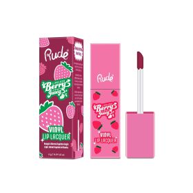 RUDE Berry Juicy Vinyl Lip Lacquer (Option: Mulberry)