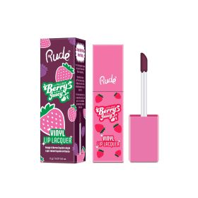 RUDE Berry Juicy Vinyl Lip Lacquer (Option: Acai)