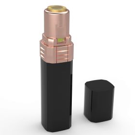 Flawless Facial Hair Remover Painless Facial Hair Epilator USB Rechargeable Women\'s Face Shaver with LED Light for Lip Chin Arms (Option: WG_FaceHairRemover(Black)_GPCT4910)