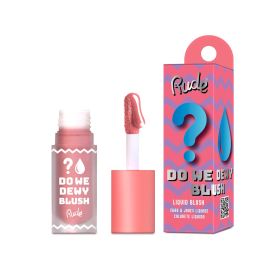 RUDE Do We Dewy Liquid Blush (Option: Peachy Pink)