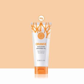 Orange Exfoliating Gel Dead Spot Remover Brighten Peeling 50g Gentle Repair Scrub Whiten Hydrating Moisturizer Korean Skin Care (Color: 50g)