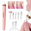 Portable Mini Nail Grinder Nail Remover With Light