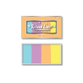 RUDE Splash Liner Water Activated Split Cake Face Body Paint (Option: Cotton Candy)