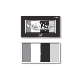 RUDE Splash Liner Water Activated Split Cake Face Body Paint (Option: Graphite)